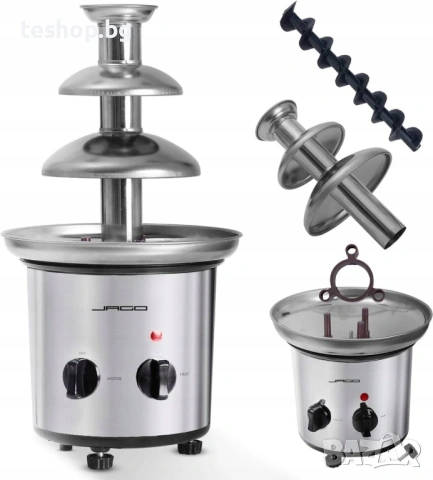 Фонтан за шоколад 275 W 3 нива Jago, снимка 2 - Други - 53775886