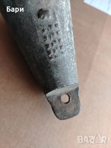 Стар възрожденски чан, хлопка, звънец, камбана, тюмбелек, снимка 7 - Други ценни предмети - 53422836