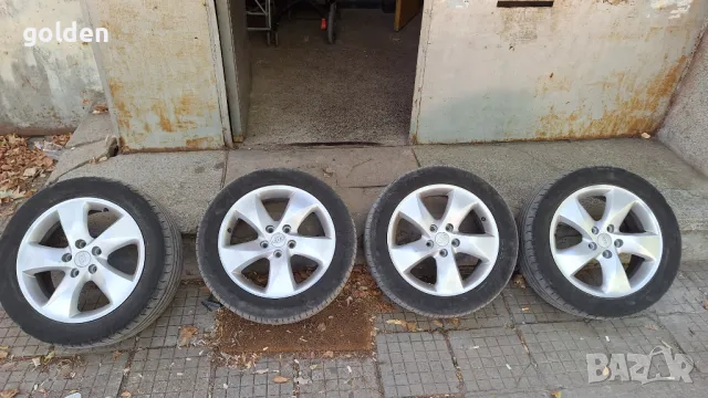 Джанти с летни гуми за KIA 17" 5x114,3, снимка 1 - Гуми и джанти - 46828920