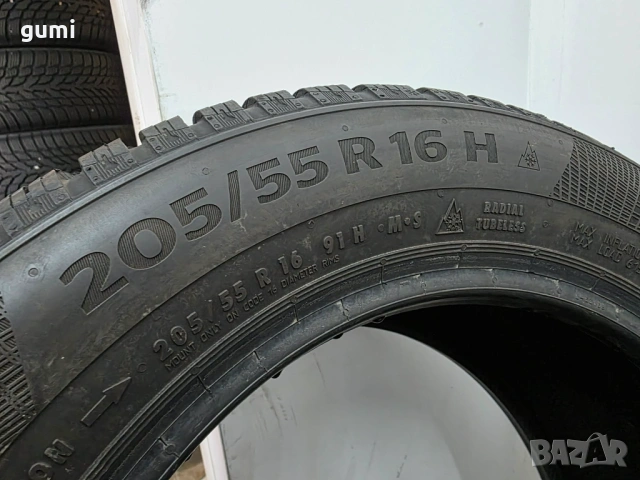 1бр зимна гума 205/55/16 CONTINENTAL L05339, снимка 2 - Гуми и джанти - 54035445