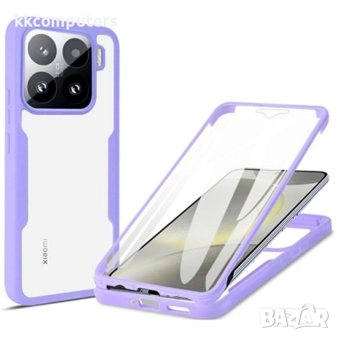 Xiaomi 15 Силиконов Калъф Anti-drop TPU + Acrylic и Протектор, снимка 4 - Калъфи, кейсове - 51497075