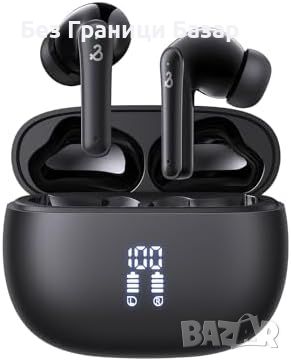 Нови YELKUTT Безжични Слушалки с ENC, Bluetooth 5.3, 50Ч Време за Възпроизвеждане, снимка 1 - Bluetooth слушалки - 46427158