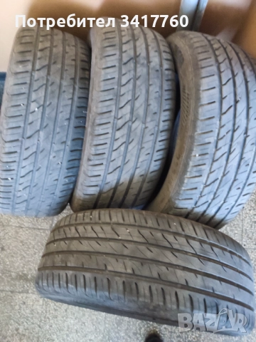 Продавам 4 броя, много хубави летни гуми. Марка Esa Tecar .  Размер 225/55/17., снимка 2 - Гуми и джанти - 52231364