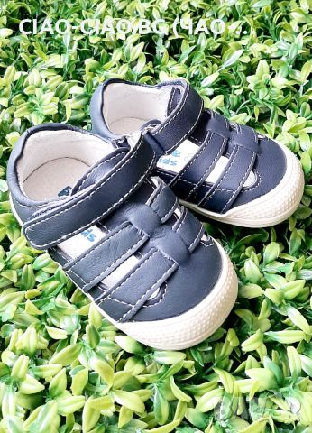 №19-24, Бебешки полу-сандалки от Естествена кожа на "Бабъл Кидс", снимка 5 - Бебешки обувки - 45528416