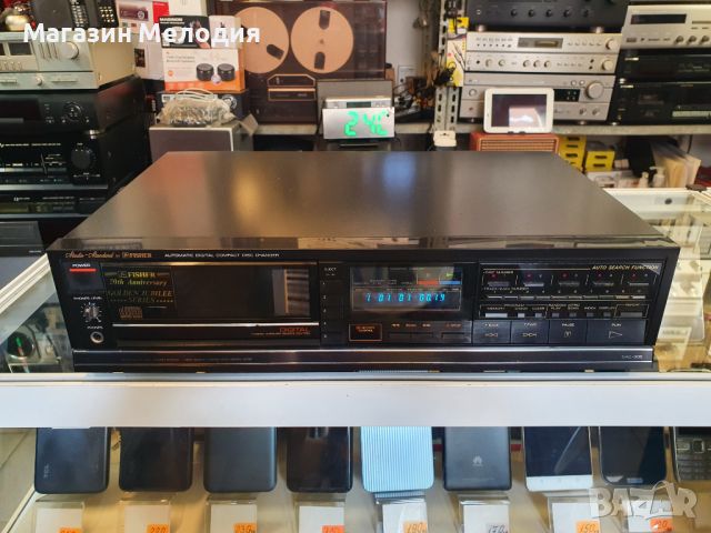 CD Player FISHER DAC-205 В отлично техническо и визуално състояние., снимка 2 - Декове - 46700947