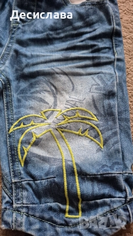 Къси дънки Desigual за момче, 6 год., снимка 2 - Детски панталони и дънки - 51975264