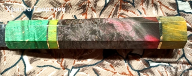 Японски нож Kiritsuke (Кирицуке) - Дамаска стомана, снимка 8 - Други стоки за дома - 54029726