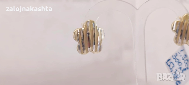 Нови Златни обеци-1,90гр/14кр, снимка 2 - Обеци - 51451119