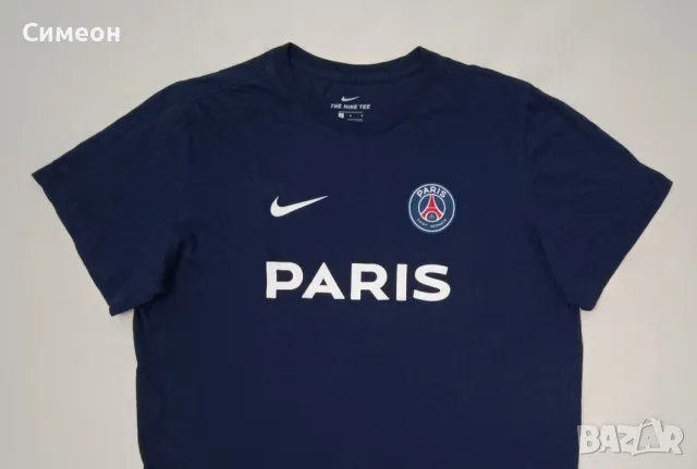 Nike PSG Paris Saint-Germain Strike Tee оригинална тениска Найк L ПСЖ, снимка 2 - Тениски - 48175295