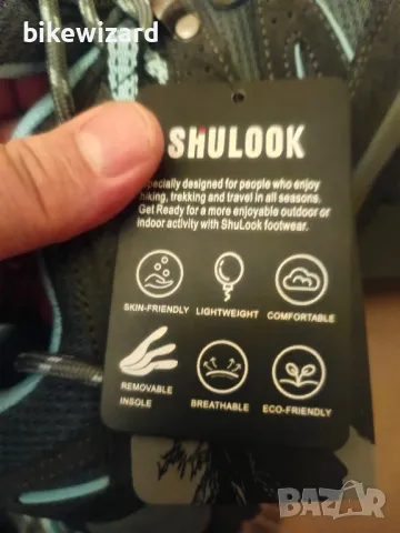 SHULOOK Туристически обувки трекинг обувки 40.5 номер 26 см. стелка НОВИ, снимка 5 - Дамски ежедневни обувки - 49319912