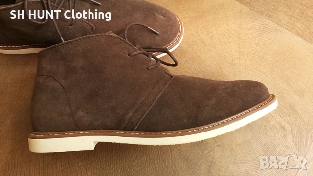 TCHIBO CERTIFIED MERCHANDISE Leather Shoes размер EUR 43 / UK9 естествена кожа 9-2-S, снимка 3 - Ежедневни обувки - 53115451