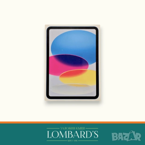 Таблет Apple A16 WIFI 128gb Blue, N: 37703, снимка 3 - Таблети - 53703088