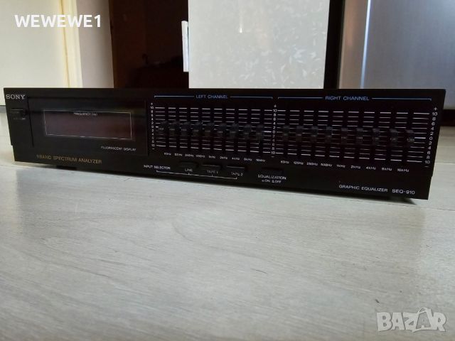 SONY  SEQ 910, снимка 4 - Ресийвъри, усилватели, смесителни пултове - 46115834