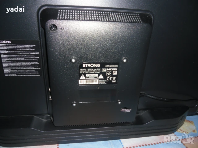 31.Продавам Телевизор STRONG HD LED TV-Модел SRT 32HC4043.Работи перфектно,не се ползва,почти НОВ..И, снимка 3 - Телевизори - 51009801