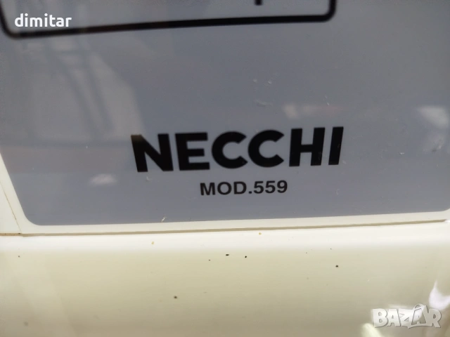 Метална шевна машина NECCHI 559, снимка 7 - Шевни машини - 53721746