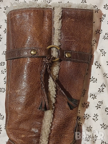 Дамски ботуши Дамски ботуши на висок ток Дамски ботуши естествена кожа, снимка 13 - Дамски ботуши - 52155531