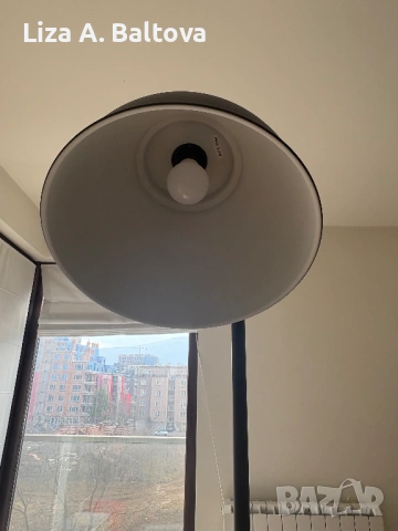 Лампион - стоящ - сив - Икеа- HEKTAR, снимка 3 - Други - 53692601
