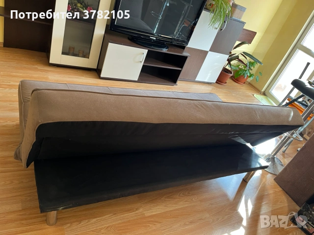 Продавам разтегателно клик-клак канапе (диван), снимка 8 - Дивани и мека мебел - 53450191