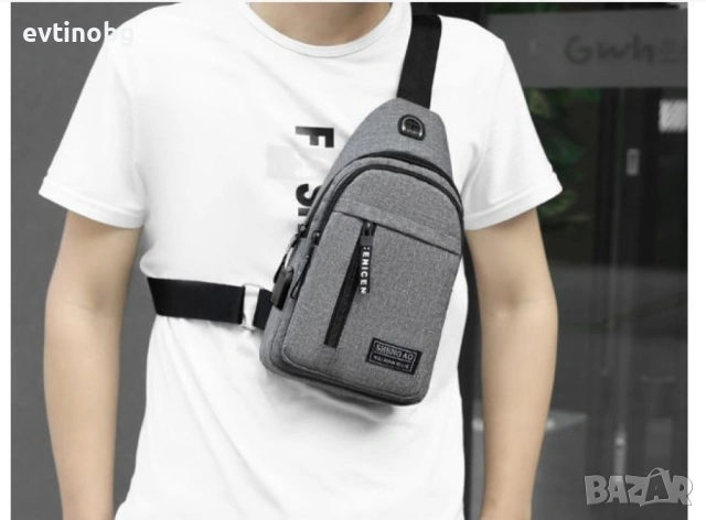 Мъжка спортна мултифункционална раница за спорт за едно рамо BAG109, снимка 2 - Раници - 53844532