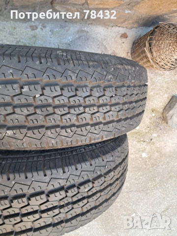 Бусови гуми 195/70/15C - 2 бр, снимка 2 - Гуми и джанти - 52067632