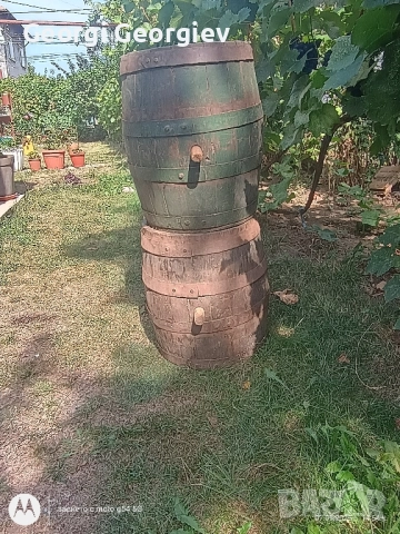 4 броя бъчви за вино 1бр 220л 1 бр 150л и 2бр по 35л цена за всички 150лв, снимка 5 - Други стоки за дома - 51633185