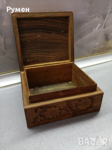 Кутия дърворезба за бижута и дребни вещи , снимка 7 - Декорация за дома - 54234268