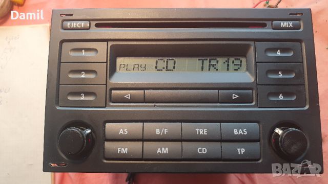 плеър,CD vw RCD200 (passat b5.5,golf 4 след 2002, шаран) 