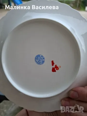 Десертни чинии костен порцелан , снимка 3 - Чинии - 50176323