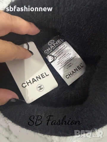 Chanel шапка топ изработка, снимка 4 - Шапки - 53196147