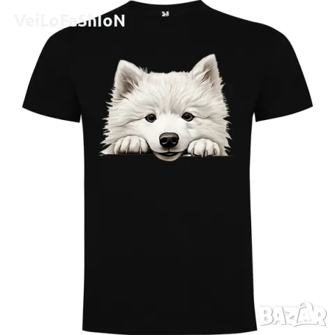 Нова детска тениска Cute Dog в черен цвят 