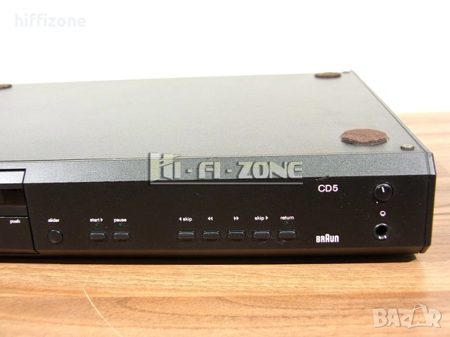 CD плеър  Braun cd 5 , снимка 4 - Ресийвъри, усилватели, смесителни пултове - 54134577