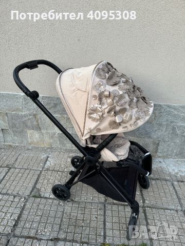 Лятна количка Cybex Mios Black Mat , снимка 7 - Детски колички - 45698983