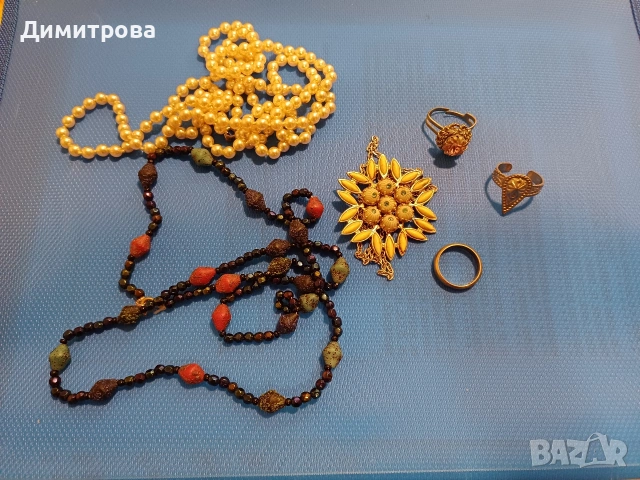 Лот от стари бижута, снимка 3 - Антикварни и старинни предмети - 53908519