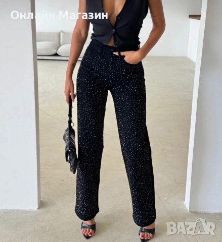 Дънки с камъни 