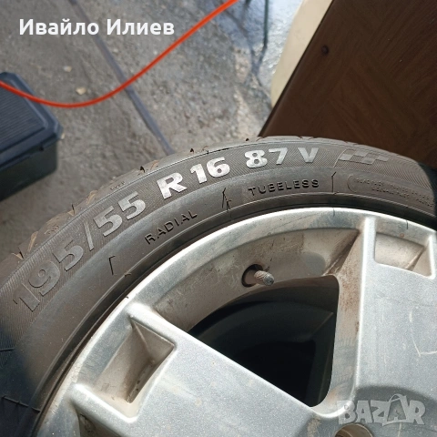Гуми с Джанти 195 55 16,за ROVER , снимка 2 - Гуми и джанти - 53882444