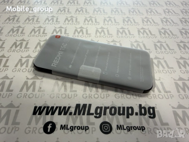 #MLgroup предлага Xiaomi Redmi 15C 5G 256GB / 4GB RAM Black, нов.
