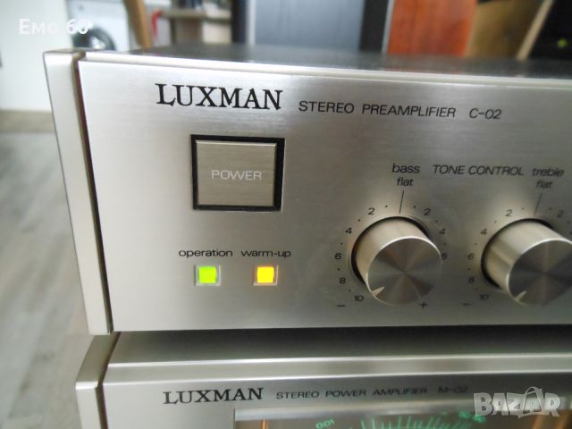 LUXMAN C 02  M 02, снимка 6 - Ресийвъри, усилватели, смесителни пултове - 45652586