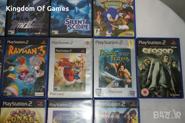 Игри за PS2 Peter Pan Neverland/Ace Combat/Sega Superstars Tennis/Space Invaders/Eragon/Rayman 3, снимка 5 - Игри за PlayStation - 46572525