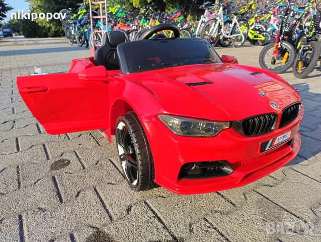 EU Акумулаторна кола 12V MONACO червен, снимка 9 - Коли, камиони, мотори, писти - 53849851