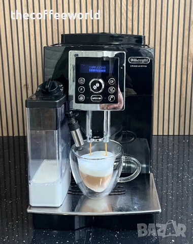 Delonghi Cappuccino ECAM 23.460.B - Без забележка с 6 месеца гаранция!, снимка 4 - Кафемашини - 53511739