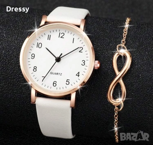 Дамски часовник с гривна, снимка 2 - Дамски - 52908862