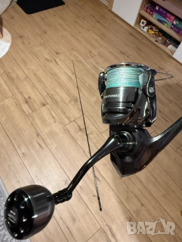 Въдица HTO Nebula и макара Shimano Twin Power 4000, снимка 3 - Въдици - 53235741