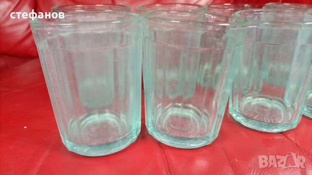 Руски стакани за чай, дебелостенни, 8 бр, снимка 5 - Чаши - 52443041