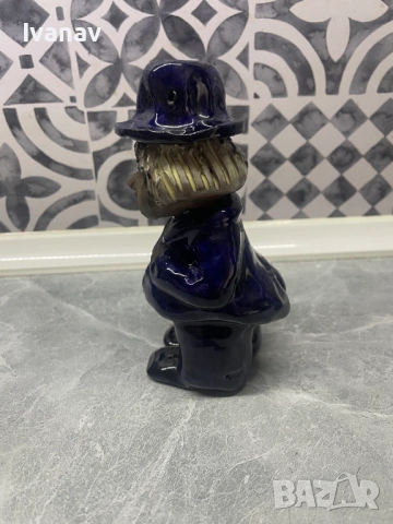 Винтидж ръчно изработена керамична фигура, снимка 2 - Антикварни и старинни предмети - 53983899