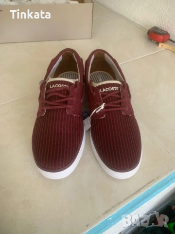 Оригинални Lacoste кецове 41, снимка 3 - Маратонки - 53810980