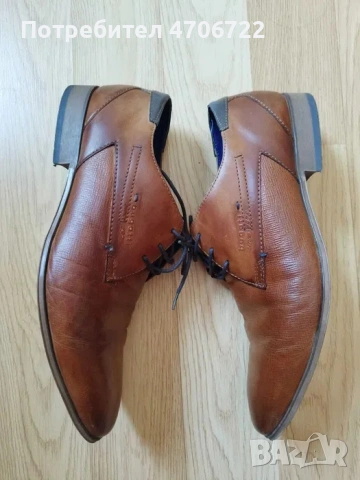 Bugatti кожени обувки, снимка 2 - Официални обувки - 53074217