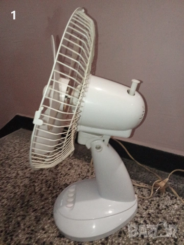 Настолен вентилатор, снимка 2 - Вентилатори - 54167790