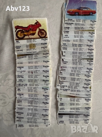 Картинки от дъвки Турбо и други, снимка 2 - Колекции - 52049703