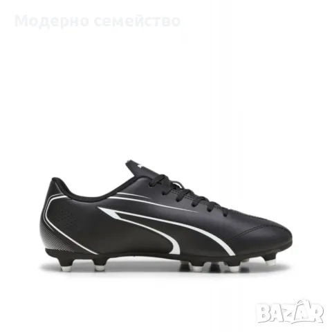 Мъжки маратонки puma vitoria firm ground artificial grass football shoes black, снимка 1 - Маратонки - 46819164