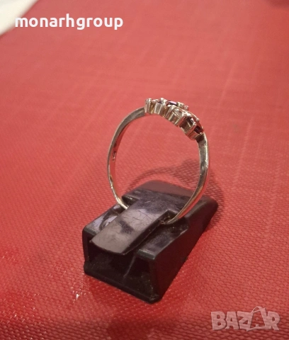 Сребърен пръстен, снимка 4 - Пръстени - 52743381